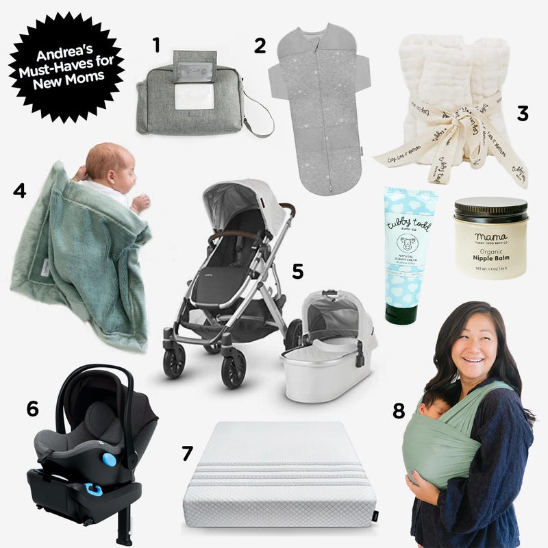 Andrea's Must-haves for New Moms