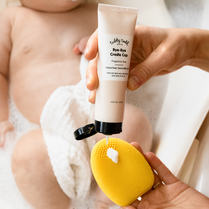 4 steps for treating cradle cap
