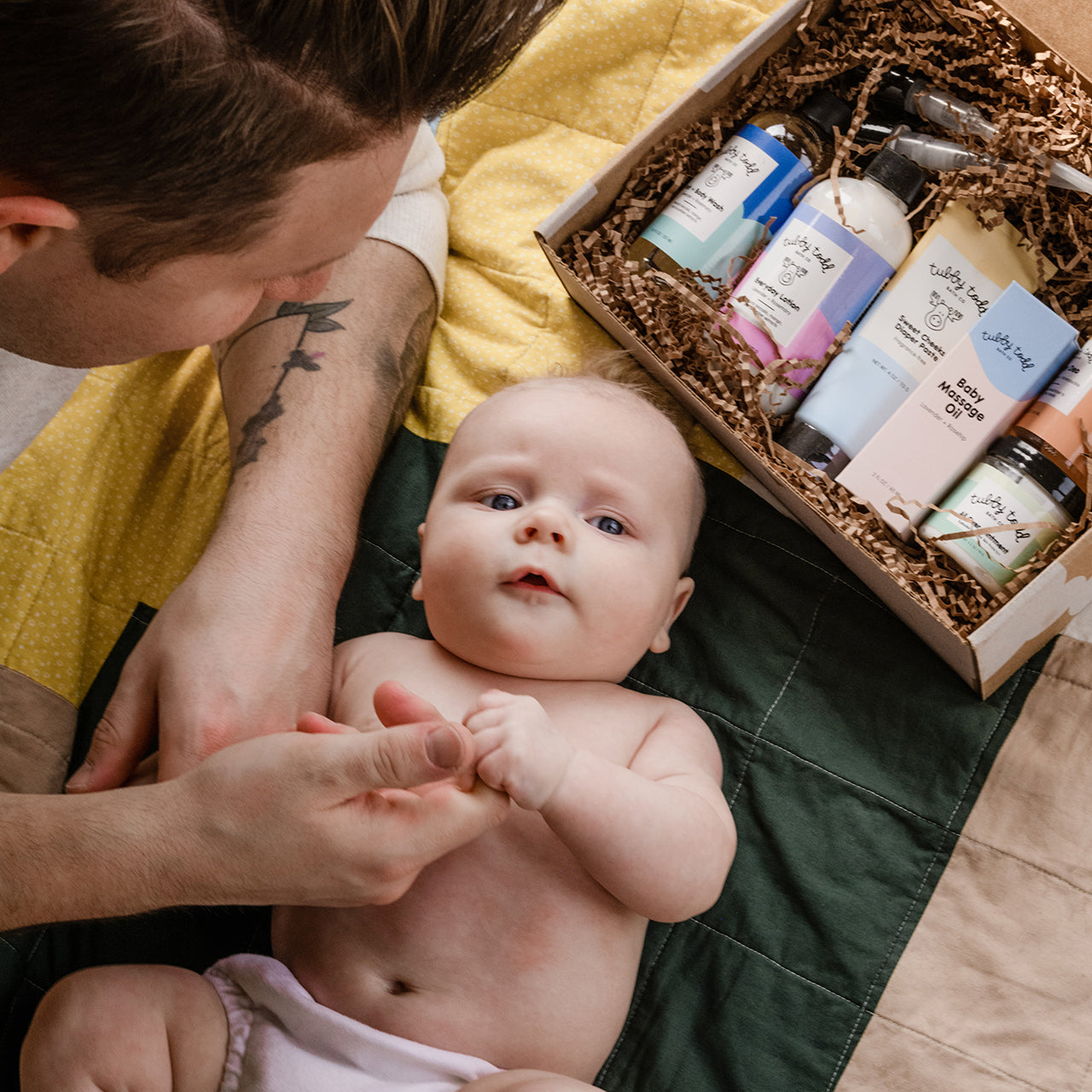 Perfect Newborn Gift Set | Love Bundle Series: 100% Cotton Essentials