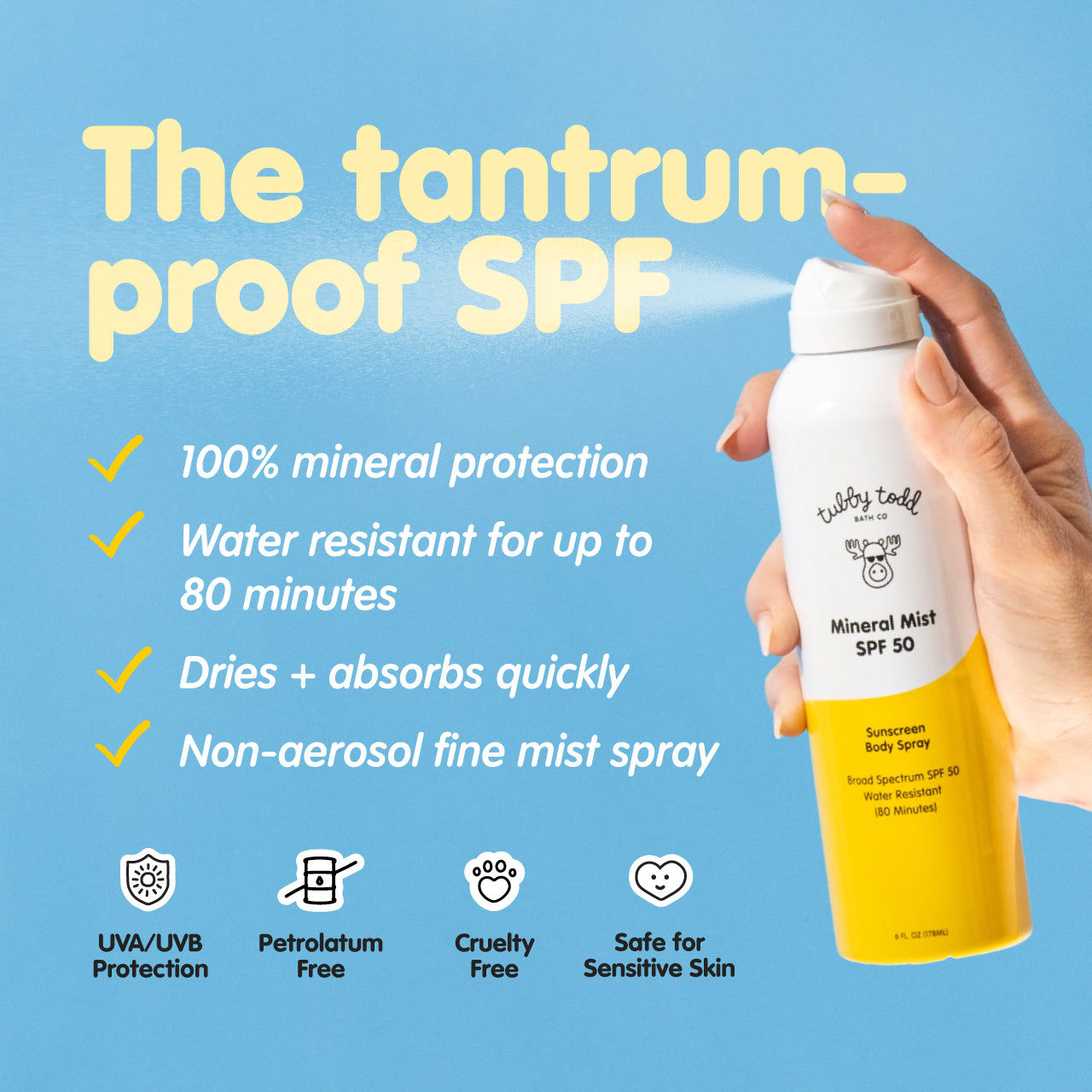 tobacco sunscreen Mineral Mist Sunscreen