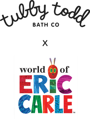 tubby todd x world of eric carle logo