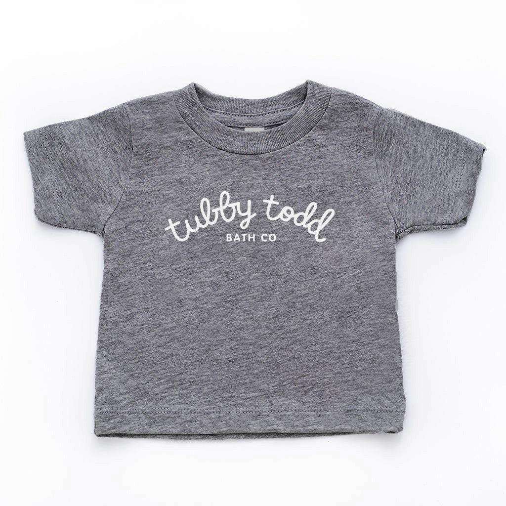Tubby Todd Baby T-shirt on white background
